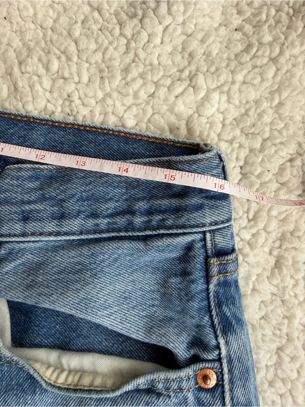 Levi's Vintage Wash Straight Leg Button Fly Jeans